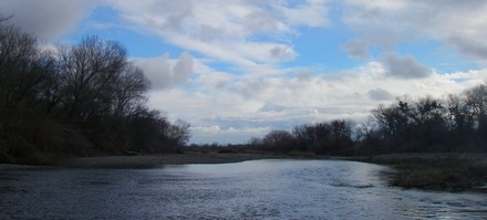 The blue sky ran for cover, taking me with it