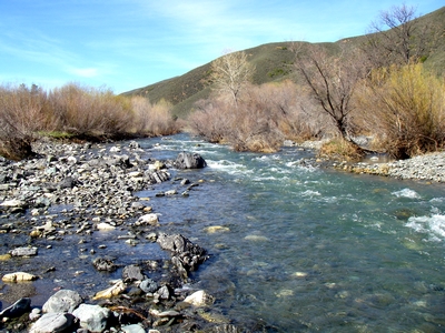 North Fork of Cache Creek, looks pristine from here