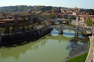 The Tiber River, Gladiator School Brownline