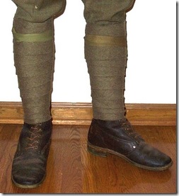 Brachycentrus boots with taped legging