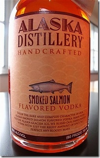 Smoked Salmon Vodka