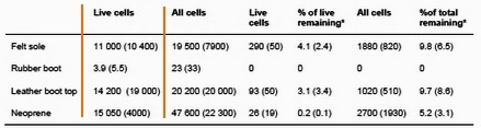 Didymo cell count